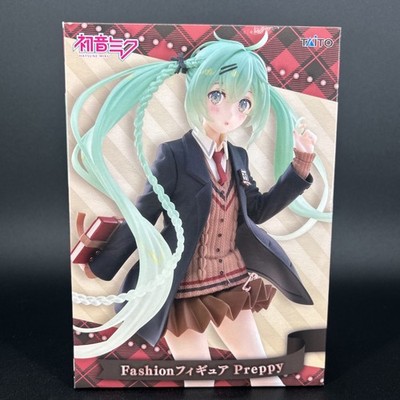 Hatsune Miku Series Fashion Figure Preppy TAITO Direct from Japan