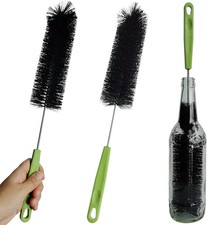 17 Inches Extra Long Handle Bottle Cleaning Brush for Narrow Neck Wine Beer Bott