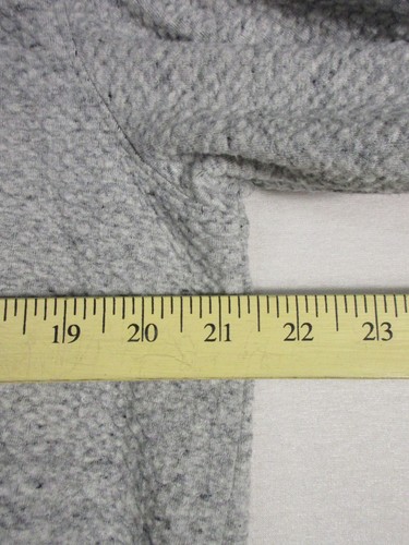 Apt.9 Mens Premier Flex Sweatshirt Long Sleeve Crew Neck 1/4 Zip Size L Gray - Picture 2 of 6