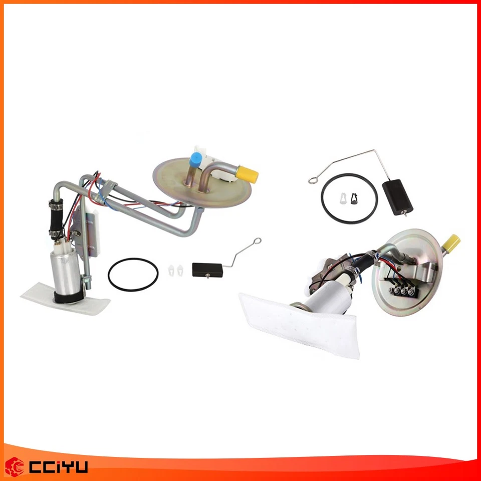2Pcs Front+Rear Fuel Pump Assembly For 1987-1989 Ford F-150 F-250 F-350 4.9L - Image 2 of 4
