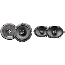 MB Quart Discus DK2-168 6x8 Inch Coax Speakers with DK2-116 6.5 Inch Coax Spe...