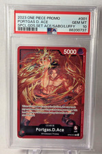 One Piece English - PSA 10 - OP03-001 Leader Special Goods Set - Portgas D. Ace