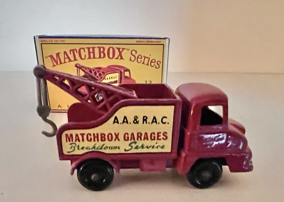 GRULETA MATCHBOX LESNEY THAMES - No. 13 B -VG CON MODELO DE CAJA - JUGUETE IMPRESCINDIBLE Foto 3 de 4