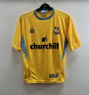 Crystal Palace Auswärts Fußballtrikot 2003/04 Erwachsene Small Admiral H656