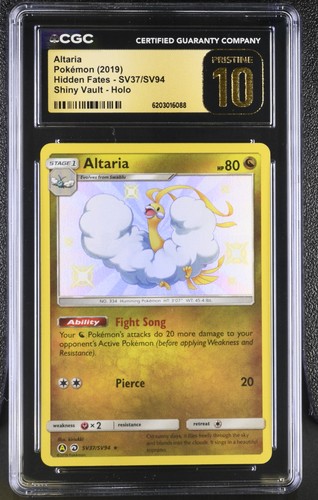 Altaria graded CGC 10 for sale on eBay