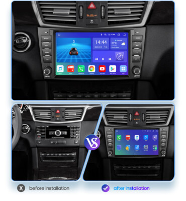 8Core Car Stereo Radio For Benz E Class W211 W219 CarPlay GPS DSP WiFi BT 6+64GB