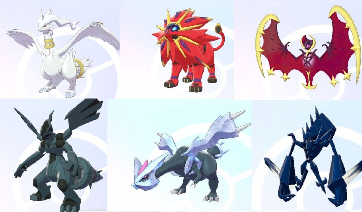 Shiny legendary bundle for Pokemon Sword and Shield + 6 Masterballs