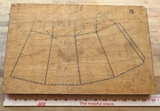 AccuCut Cutting Die # BX115CSJ BOX Popcorn (3-D) Crease ~ Super Jumbo Size