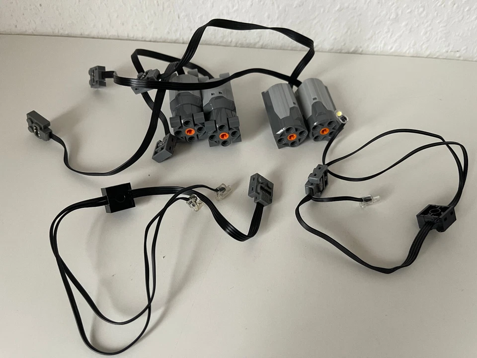 LEGO TECHNIC POWERFUNCTIONS SAMMLUNG: Motor + Switch + LEDs - etc. - GETESTET - Bild 3 von 4