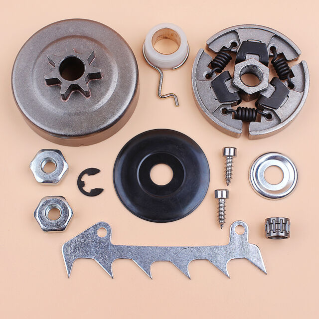 Chain Sprocket Clutch Drum Worm Gear Kit For Stihl 023 MS230 MS250 025 MS210 021