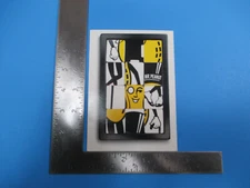 Vintage Mr. Peanut Postcard Black White & Yellow Planters Relax Go Nuts S8896