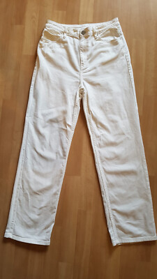 2nd Day RAVEN THINKTWICE Jeans Straight Leg weiß offwhite Gr. 28