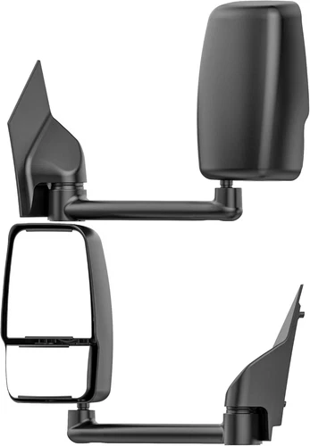 Manual Folding Tow Mirrors for Chevy Express GMC Savana 2003-2019 1500 2500 3500