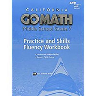 Go Math! California: Practice Fluency Workbook Grade 7 - Paperback ...