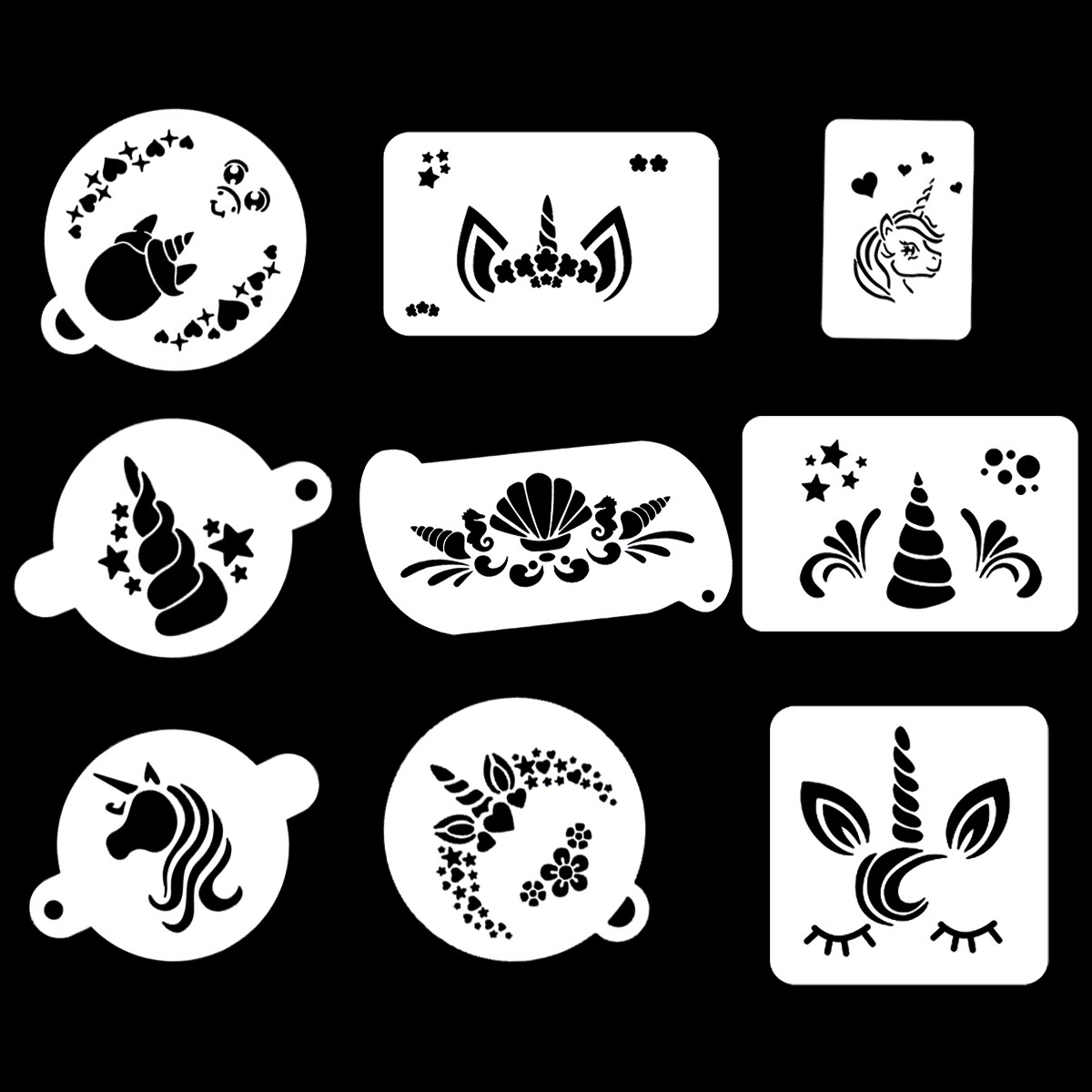 Bowtizki Face Paint Stencils For Kids Reusable Easy use Face Painting Templates | eBay bowtizki-face-paint-stencils-for-kids-reusable-easy-use-face-painting-templates-ebay