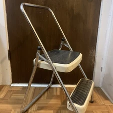 Vintage COSCO STEP STOOL 2 Step Folding Stool