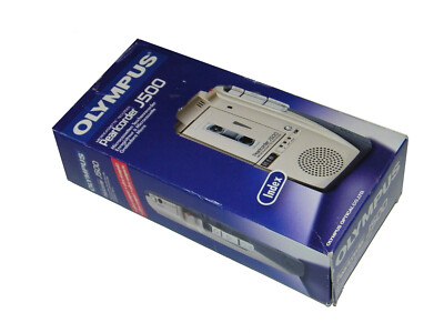 Olympus Pearlcorder J500 Diktiergerät Wiedergabergerät neuwertig !!!        **48