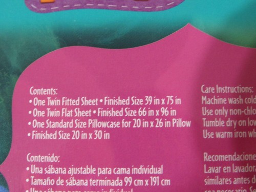 Juego de sábanas dobles Dreamworks Trolls paz y arco iris niñas ropa de cama nueva - Imagen 4 de 5