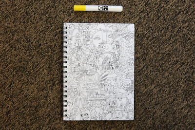 Rare Cartoon Network Journal with Marker - Promotional Item