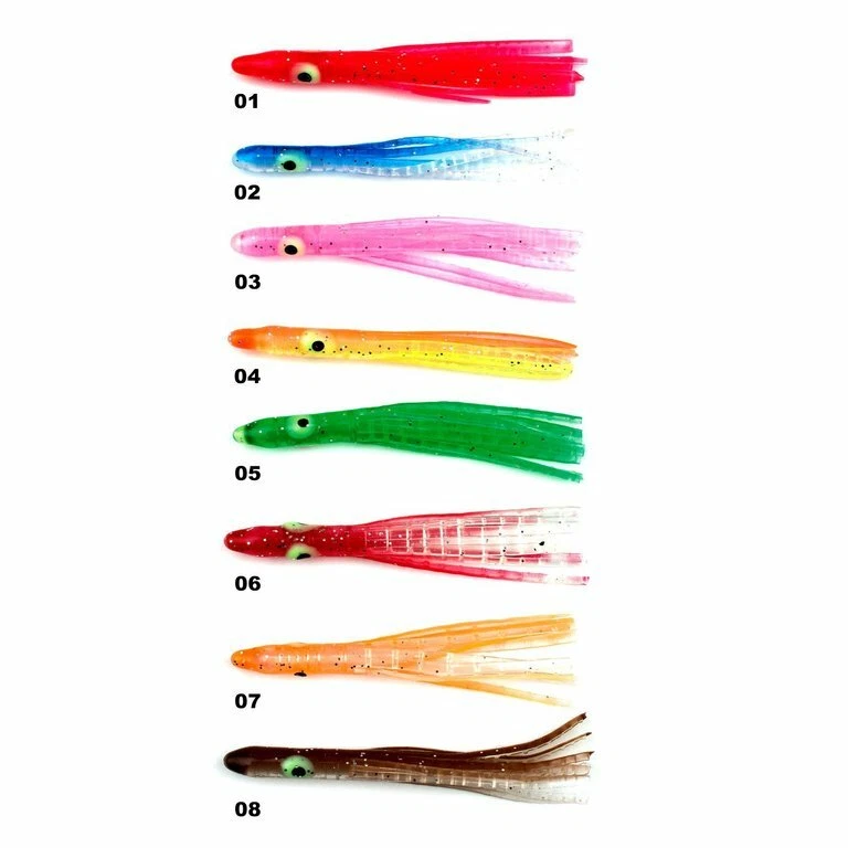 Behr Trendex Mini-Octopusse 10 Stück 4,5cm, UV aktiv Octopus Kunstköder - Bild 2 von 2