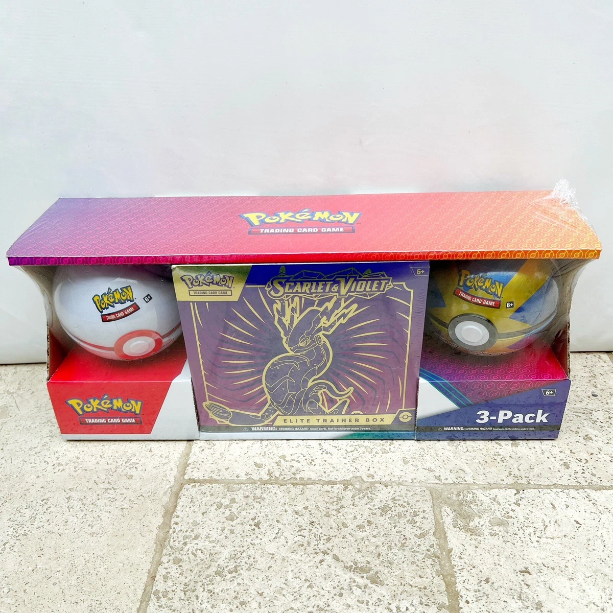 Pokémon Miraidon Elite Trainer Box with 2 Poke Balls