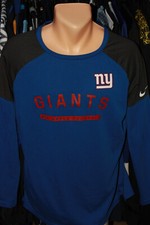 New York Giants Nfl Nike Leisure Supporter Longsleeve Shirt Kit Top