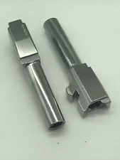FITS Glock 43 / 43x Drop-In Barrel POLISHED STAINLESS STEEL MATCH GRADE G43,G43X