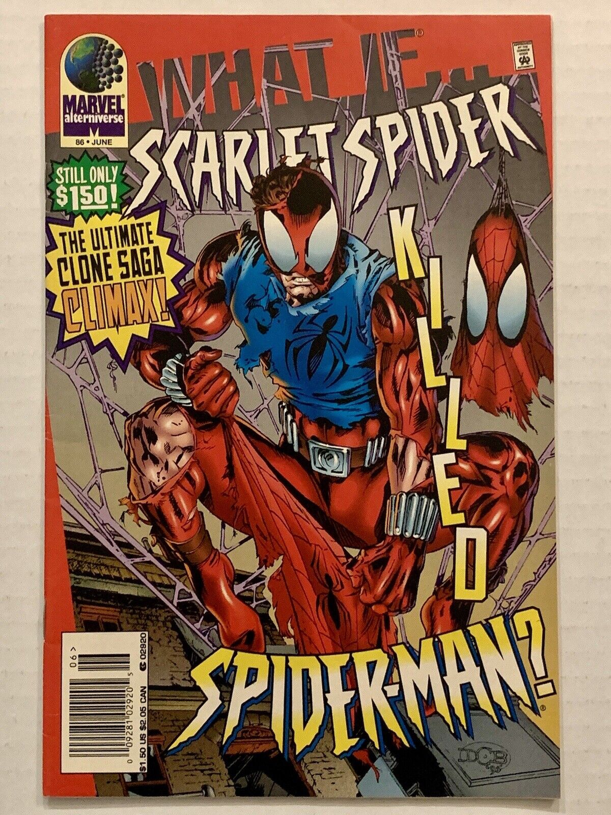 What If...? #80 (1996) Scarlet Spider Killed Spider-Man? (NM/9.0) -KEY -VINTAGE