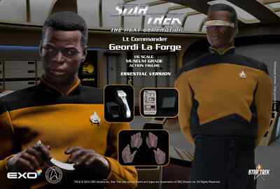 EXO-6 - Star Trek - The Next Generation - Geordi La Forge Essential  1/6 30cm