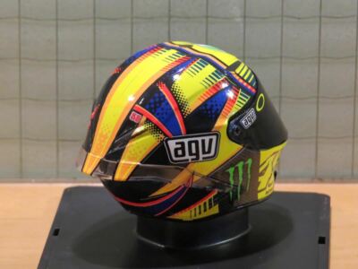 Casco Valentino Rossi 1999 Scala 1:5 – SPARK, Edizione Limitata Con Rivista, Jacarepaguà