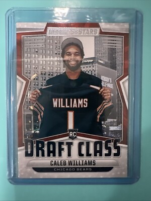 2024 Rookies And Stars Draft Class Caleb Williams Rookie Card #DC-CWS ...