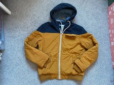 SoulCal & Co yellow & navy windbreaker jacket size medium