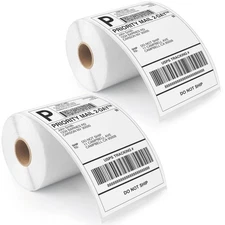 4" x 6" Shipping Labels Compatible with Dymo Labelwriter 4XL 1744907,1755120,...