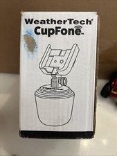 WeatherTech CupFone Universal Adjustable Cup Holder Car Mount for Cell Phones
