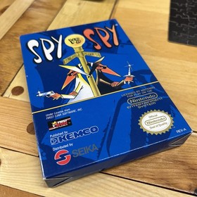 Spy vs. Spy ~ NES Nintendo CIB ~ Scheda di registrazione ~ Mad Magazine