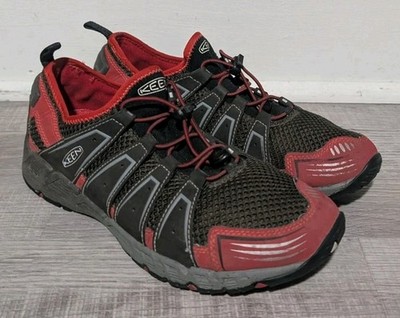 Keen Versavent Hiking Trail Sneakers Athletic Outdoor Men's Sz 12 Red READ