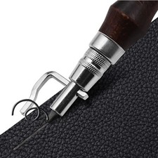 7 in 1 Adjustable Leather Groover Stitching Tool DIY Leather Craft Kit