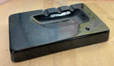 Vintage Conway Ceramic Cigar & Pipe Ashtray, Signed, 8"x10"