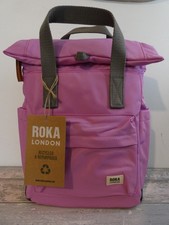 Roka Canfield Recycled Nylon Small Backpack - Orchid Pink