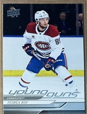 2024-25 Upper Deck Young Guns ROOKIE Joshua Roy #246 Montreal Canadiens