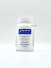 Pure Encapsulations Pregnenolone 10mg Dietary Supplement (60 Capsules) Memory