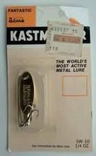 ACME Tackle Co. Kastmaster Gold Lure and Treble Hook 1/4 Oz. SW-10 - New