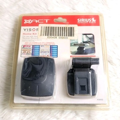 XACT Visor Sirius Satellite Radio Receiver (XS052 Home Kit) Brand NEW In Box