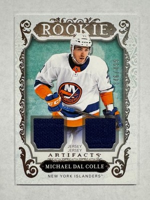 2018-19 Artifacts Rookies Silver Material Michael Dal Colle /499 #172 Rookie RC