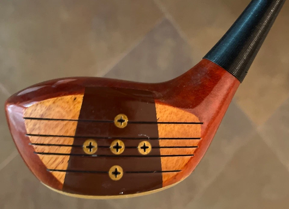 Palmer Peerless Chattanooga PERSONALIZADO S26 Caqui Driver Cuero Neumano Firme Derecha Foto 2 de 4