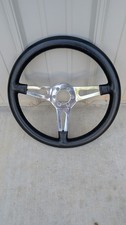 Moto Lita 14 Dished Leather Wrapped Steering Wheel Black