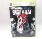 Way Of The Samurai 3 (Xbox 360 Microsoft Game) CIB Complete