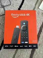 Amazon Fire TV Stick 4K HDR Streaming Media Player w / Alexa Remote Wi-Fi 6 2024