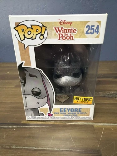 Funko Pop Disney Winnie the Pooh Eeyore Diamond Hot Topic Exclusive 254