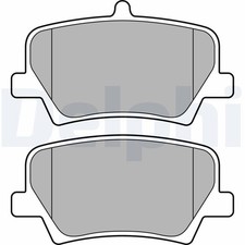 Plaquettes De Frein Arrière Delphi Pour Volvo XC40 | LP3434